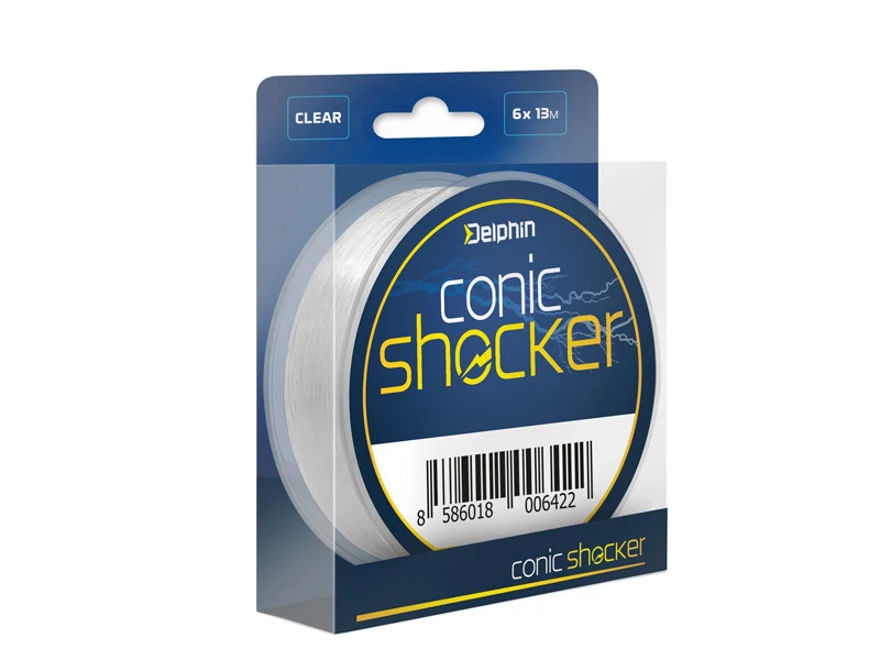 DELPHIN Conic SHOCKER Kónuszos dobó előke 0.28mm-0.50mm