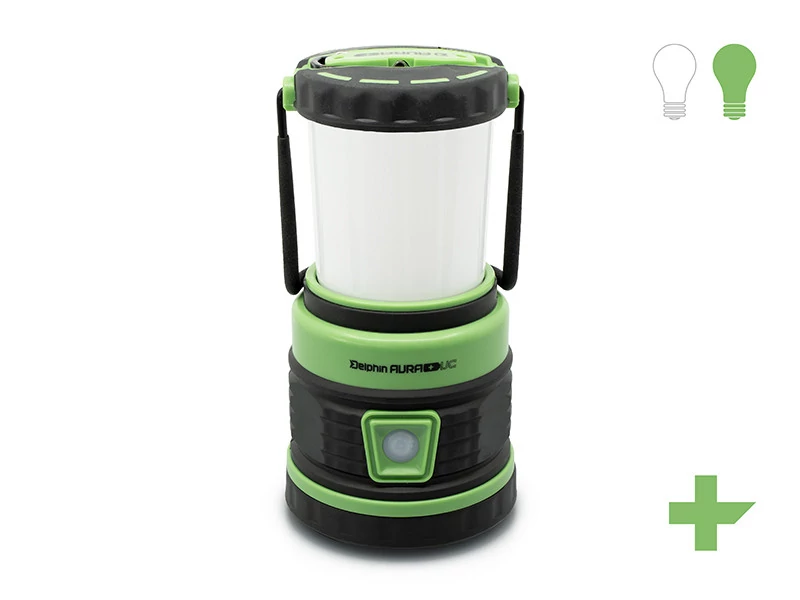 DELPHIN AURA+ UC Kempinglámpa 5400mAh