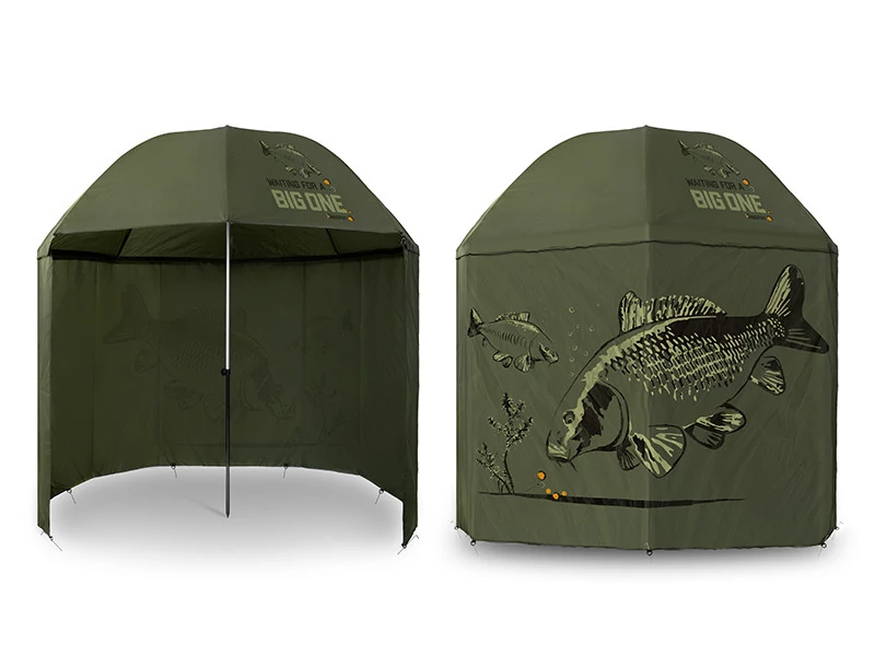 DELPHIN BigONE CARP horgászernyő oldalfalakkal 250cm