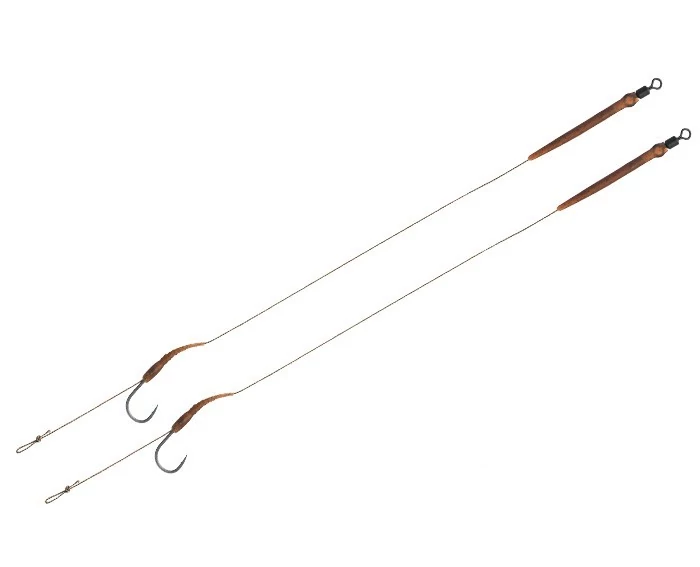 DELPHIN Boilie Rig Előkötött horog 20cm/25lbs/#2
