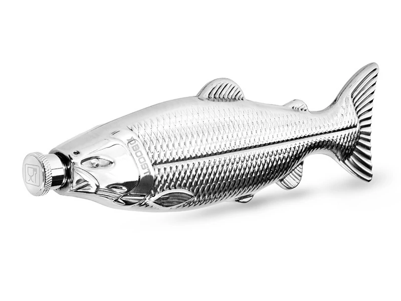 DELPHIN BOOST Rozsdamentes laposüveg