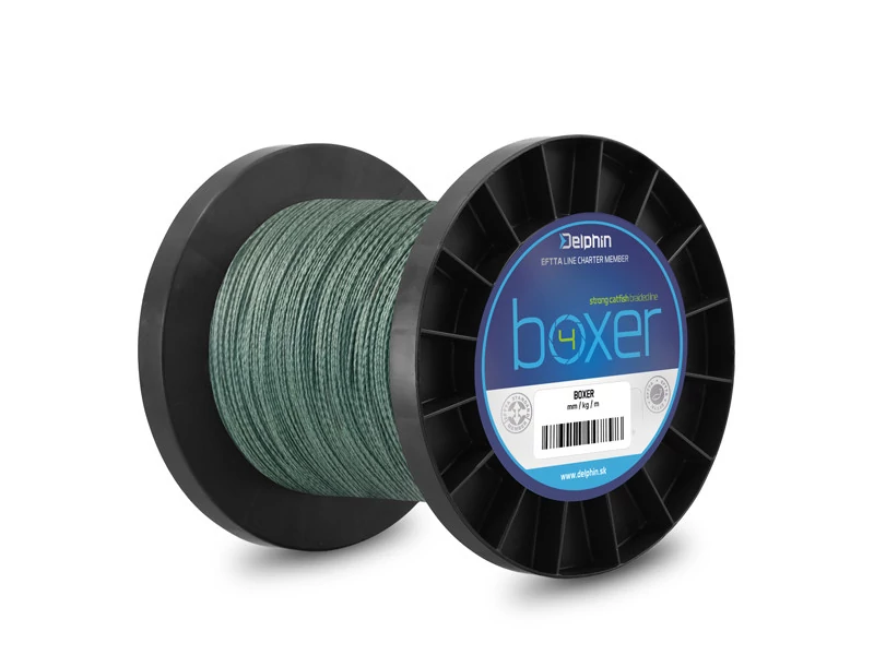 DELPHIN Boxer 0,40mm/30,1kg/1100m Harcsázó fonott zsinór