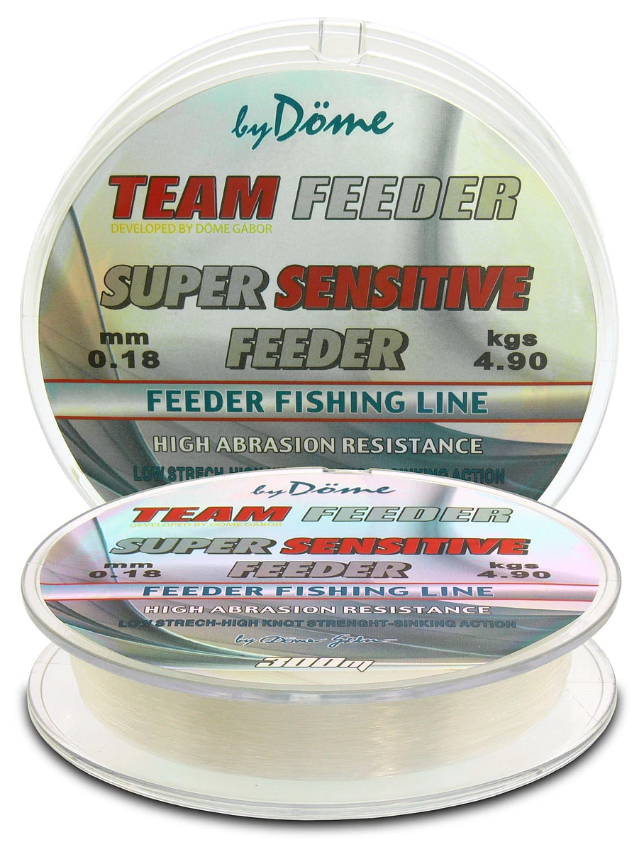 BY DÖME TEAM FEEDER Super Sensitive 300m 0,25mm Feeder zsinór