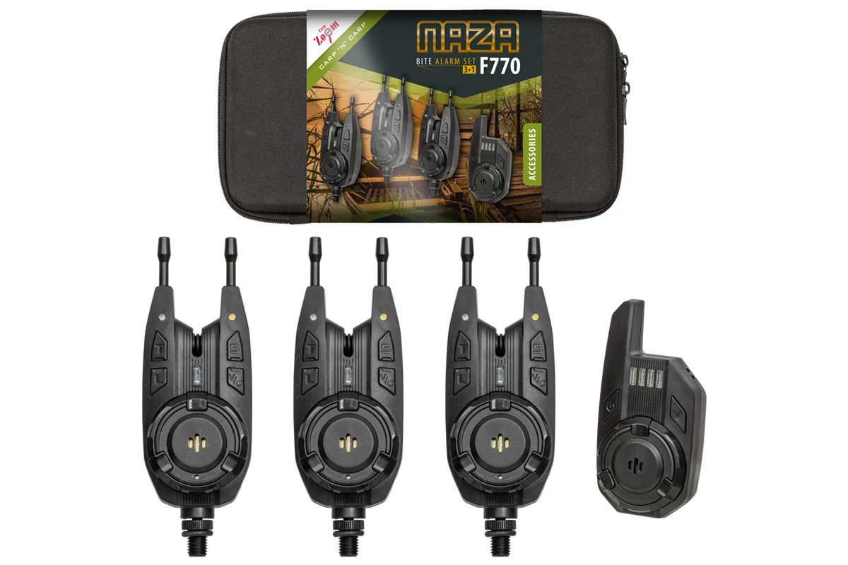 CARP ZOOM Naza F770 elektromos kapásjelző szett 3+1