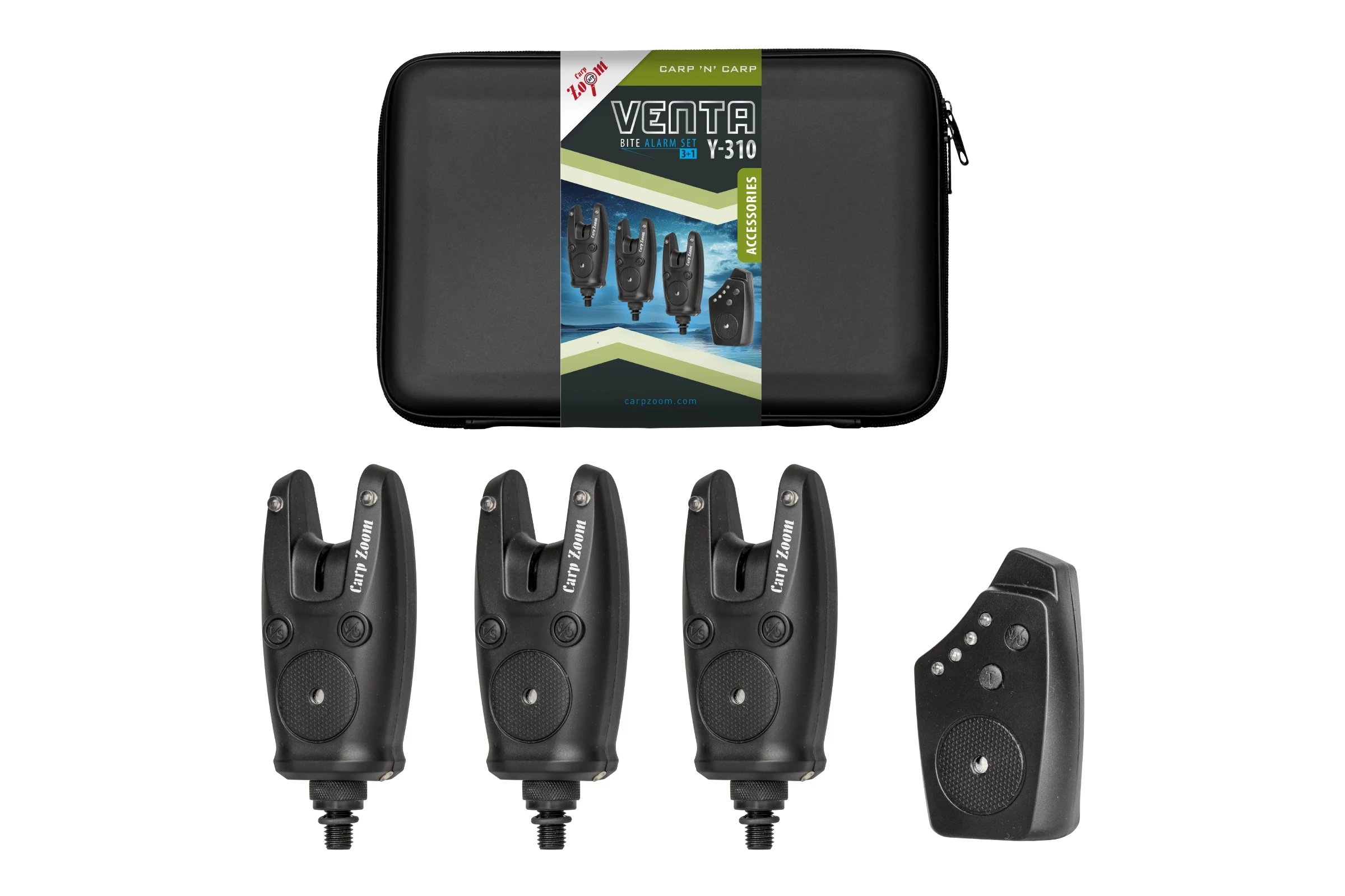 CARP ZOOM Venta-Y310 3+1 elektromos kapásjelző szett