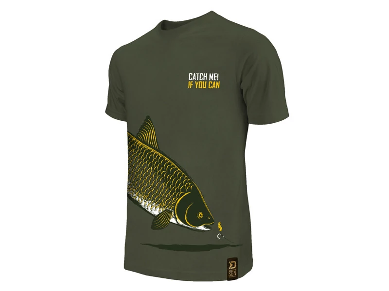 DELPHIN Catch me! AMUR horgász póló XL-es
