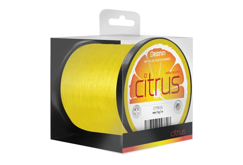 DELPHIN CITRUS Sárga Pontyozó zsinór 0,28/5,9kg/1200m