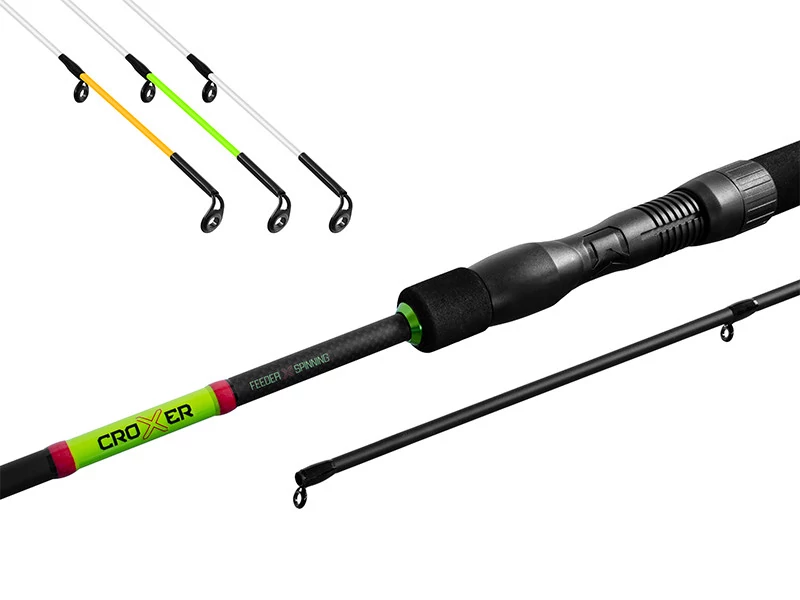 DELPHIN CROXER 240cm/45g/2részes feeder és pergetőbot