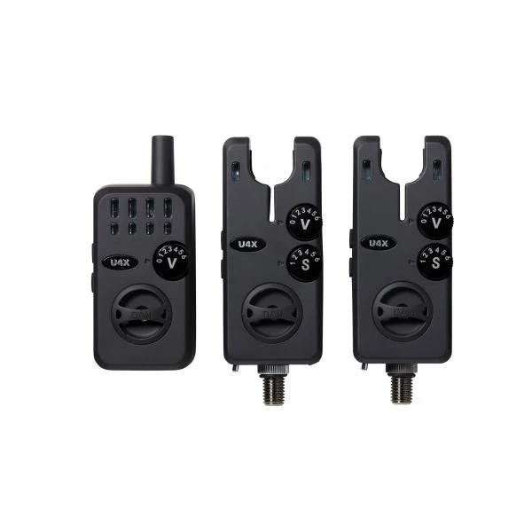 DAM U4X BITE ALARM SET 2+1 GREEN/RED elektromos kapásjelző szett