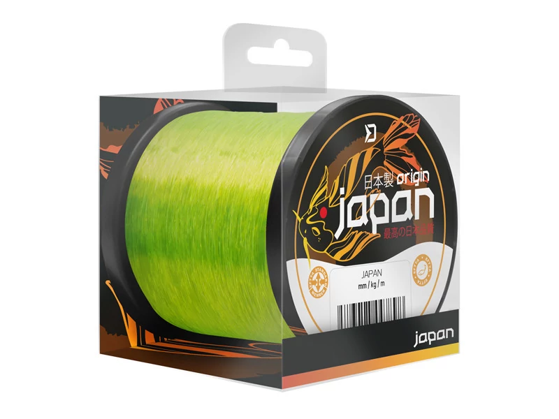 DELPHIN JAPAN Origin Fluo sárga 0,286mm/6,31kg/600m monofil zsínór