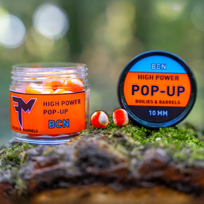 FEEDERMÁNIA HIGH POWER POP-UP BOILIES&BARRELS 10mm BCN