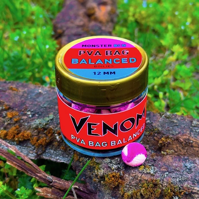 FEEDERMÁNIA VENOM PVA Bag Balanced Boilies Monster BCN 12mm