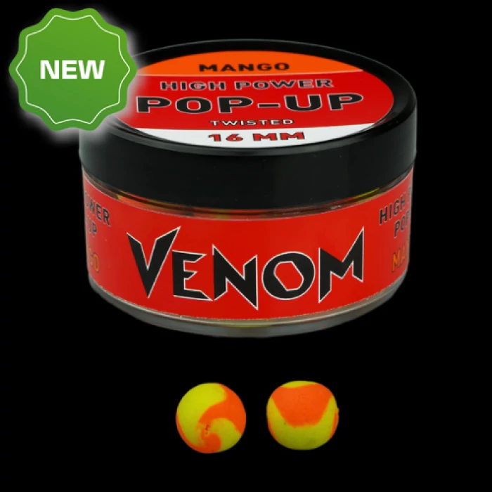 FEEDERMÁNIA VENOM High Power POP-UP 16mm MANGÓ