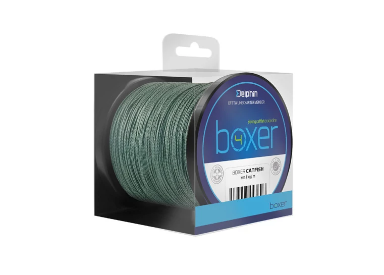 DELPHIN Boxer 0,60mm/52,6kg/250m Harcsázó fonott zsinór