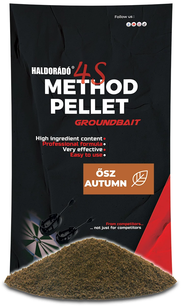 HALDORÁDÓ 4S Method Pellet Groundbait - Ősz
