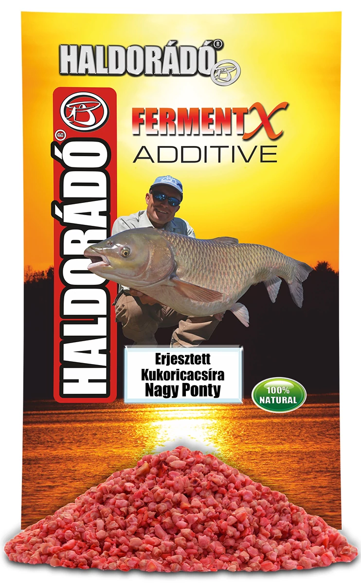 HALDORÁDÓ FermentX Additive - Erjesztett kukoricacsíra - Nagy Ponty