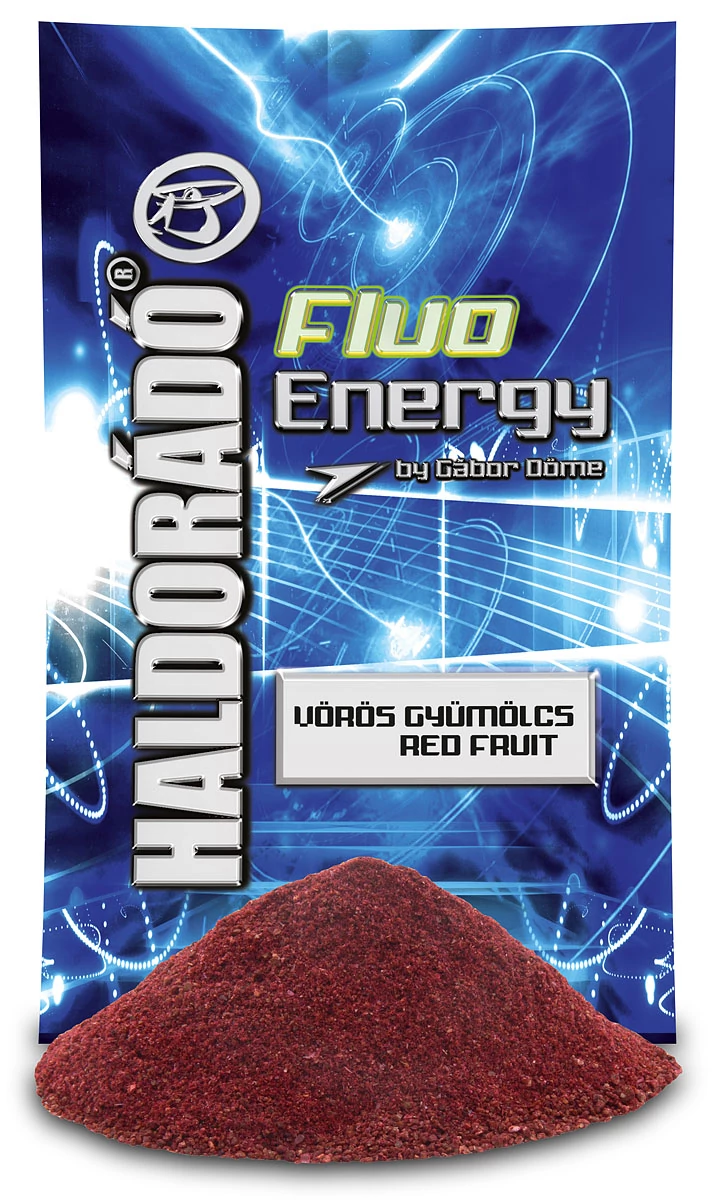 HALDORÁDÓ Fluo Energy Vörös Gyümölcs etetőanyag