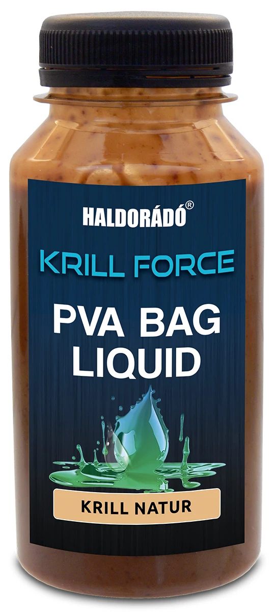 HALDORÁDÓ KRILL FORCE PVA Bag Liquid - Krill Natur