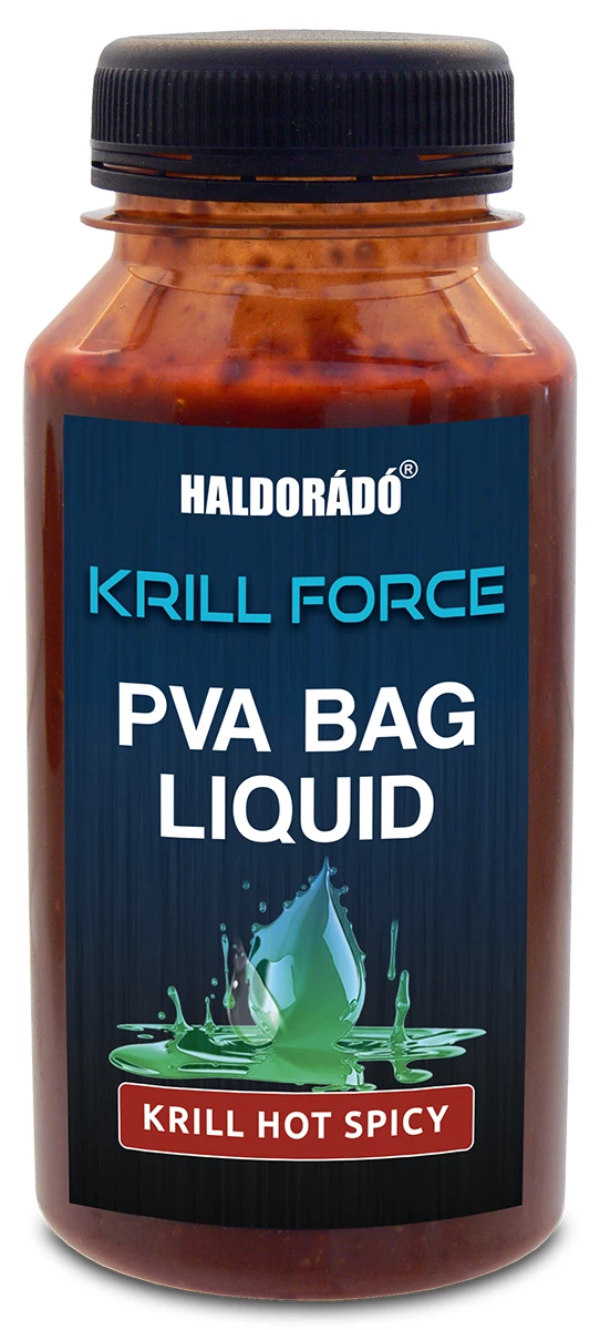 HALDORÁDÓ KRILL FORCE PVA Bag Liquid - Krill Hot Spicy