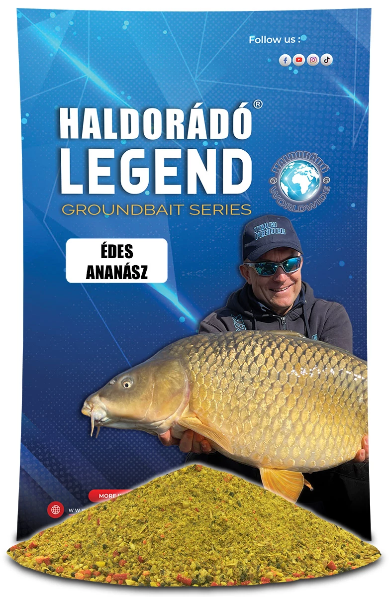 HALDORÁDÓ LEGEND Groundbait - Édes Ananász