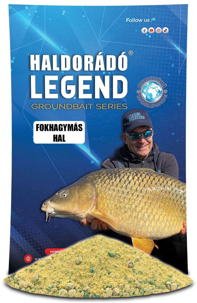 HALDORÁDÓ LEGEND Groundbait - Fokhagymás Hal