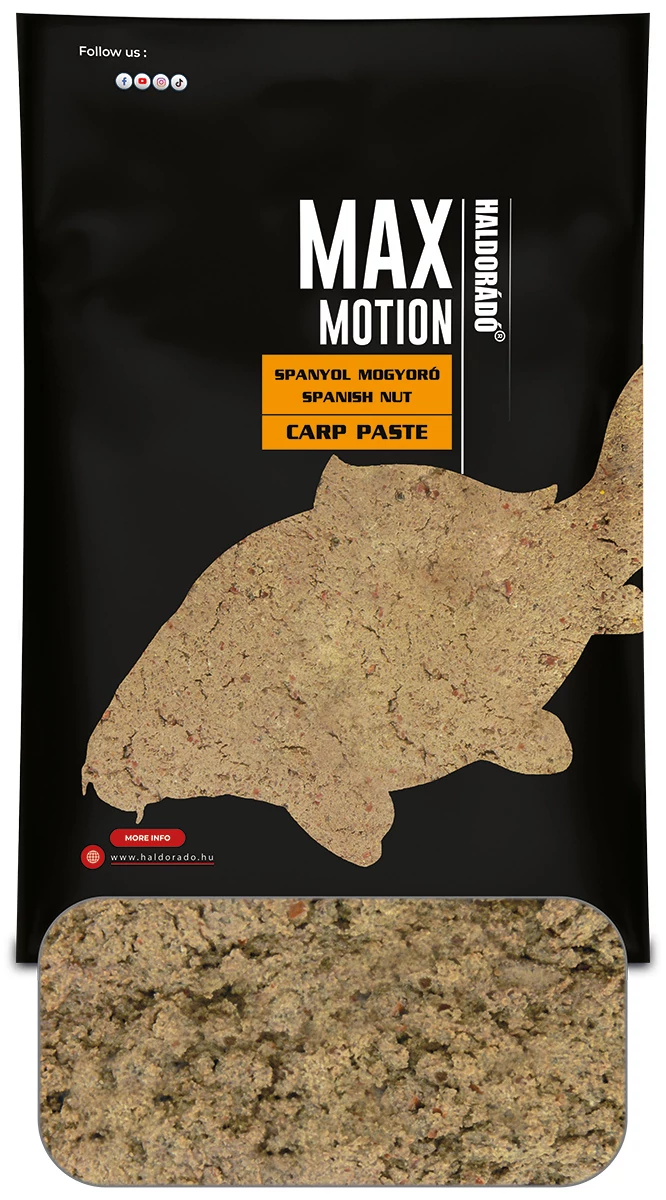 HALDORÁDÓ MAX MOTION Carp Paste - Spanyol Mogyoró