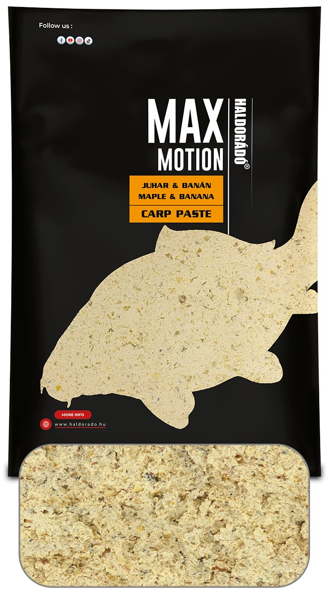 HALDORÁDÓ MAX MOTION Carp Paste - Juhar & Banán