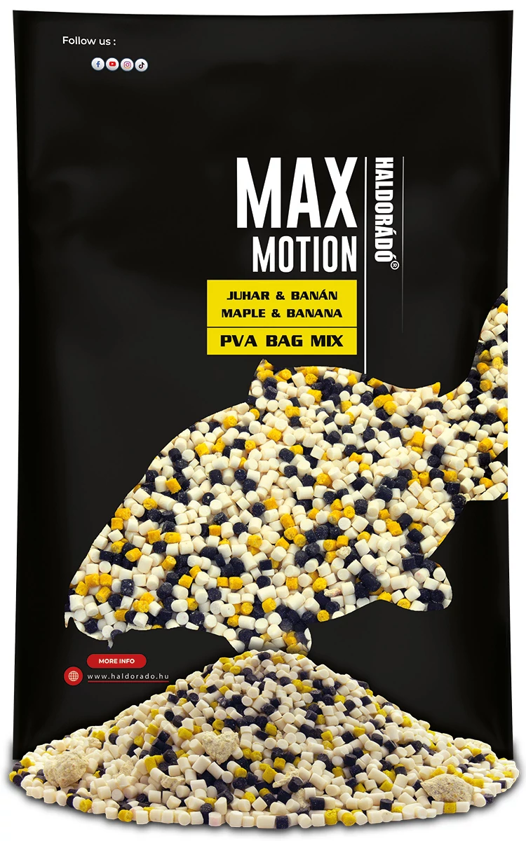 HALDORÁDÓ MAX MOTION PVA Bag Mix - Juhar & Banán