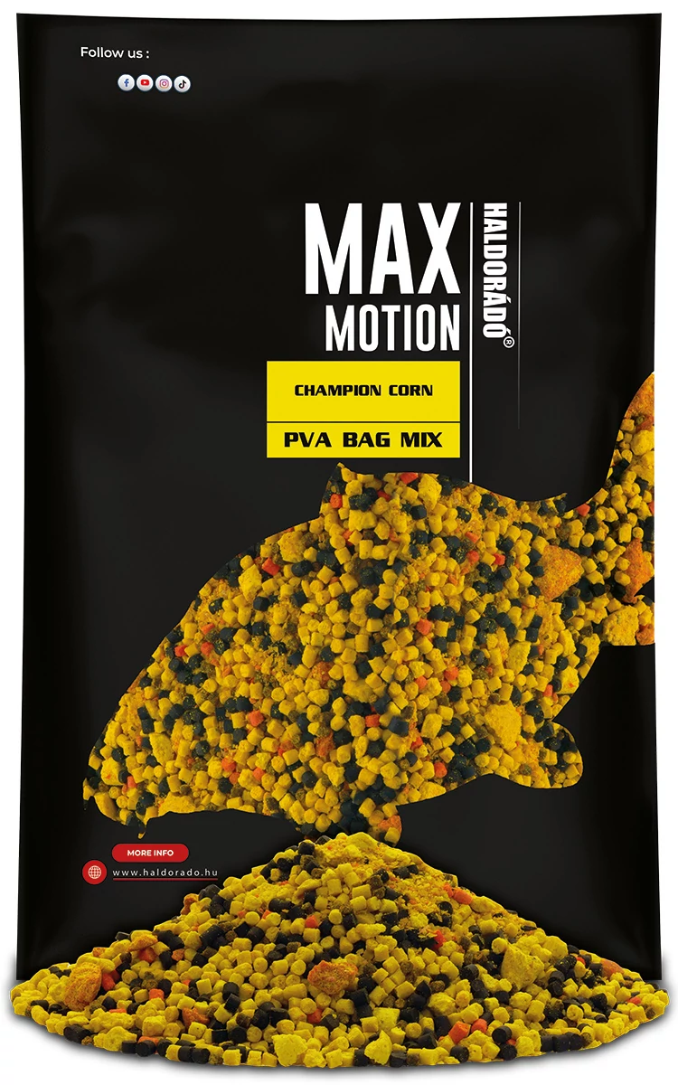 HALDORÁDÓ MAX MOTION PVA Bag Mix - Champion Corn