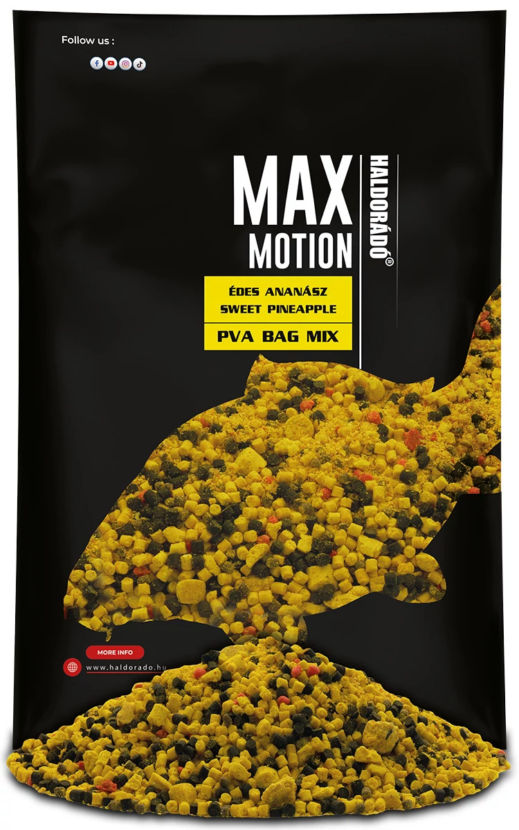 HALDORÁDÓ MAX MOTION PVA Bag Mix - Édes Ananász
