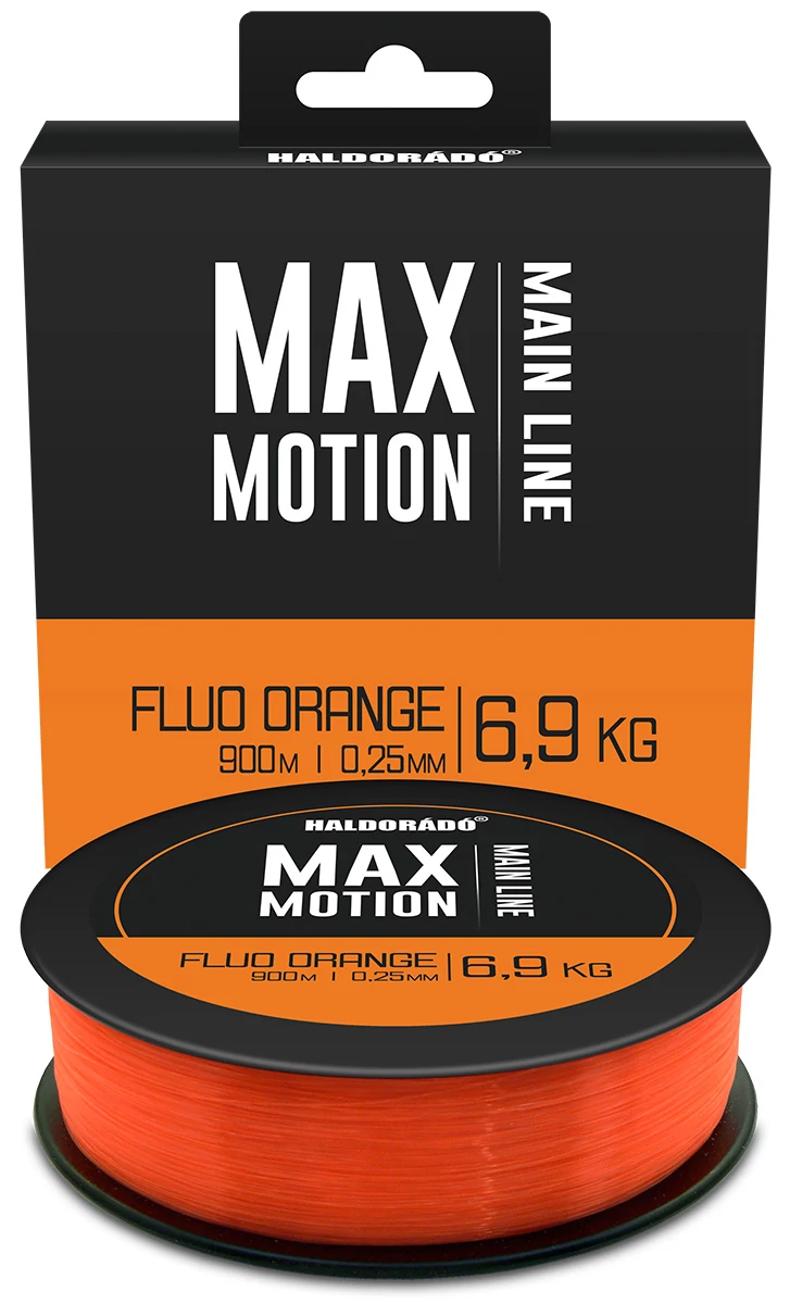 HALDORÁDÓ MAX MOTION Fluo Orange 0,25mm/900m/6,9kg monofil zsínór