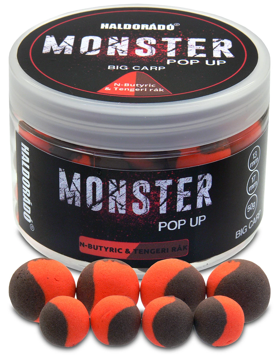 HALDORÁDÓ MONSTER Pop Up Big Carp - Vajsav & Tengeri rák