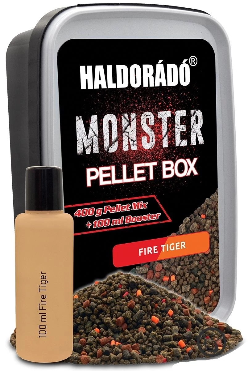 HALDORÁDÓ MONSTER Pellet Box - Fire Tiger