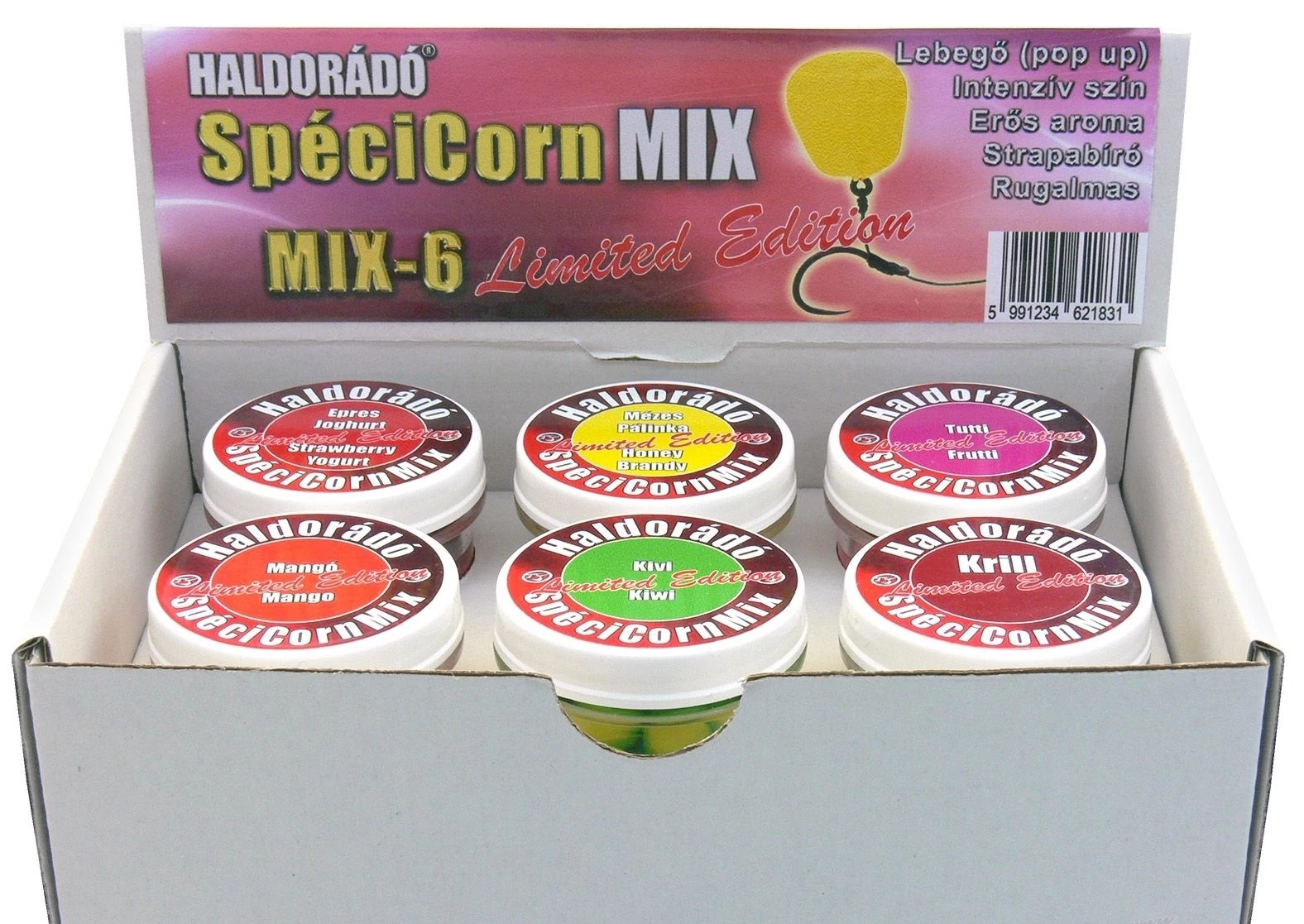HALDORÁDÓ SpéciCorn Limited Edition MIX 6 íz egy dobozban