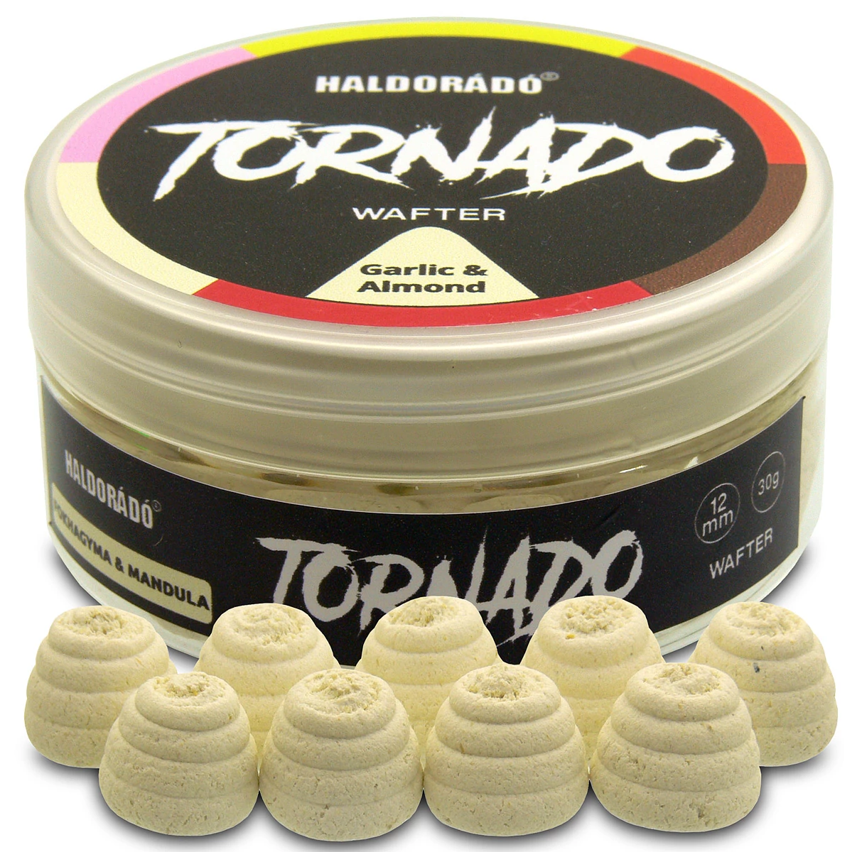 HALDORÁDÓ TORNADO Wafter 12 mm - Fokhagyma & Mandula