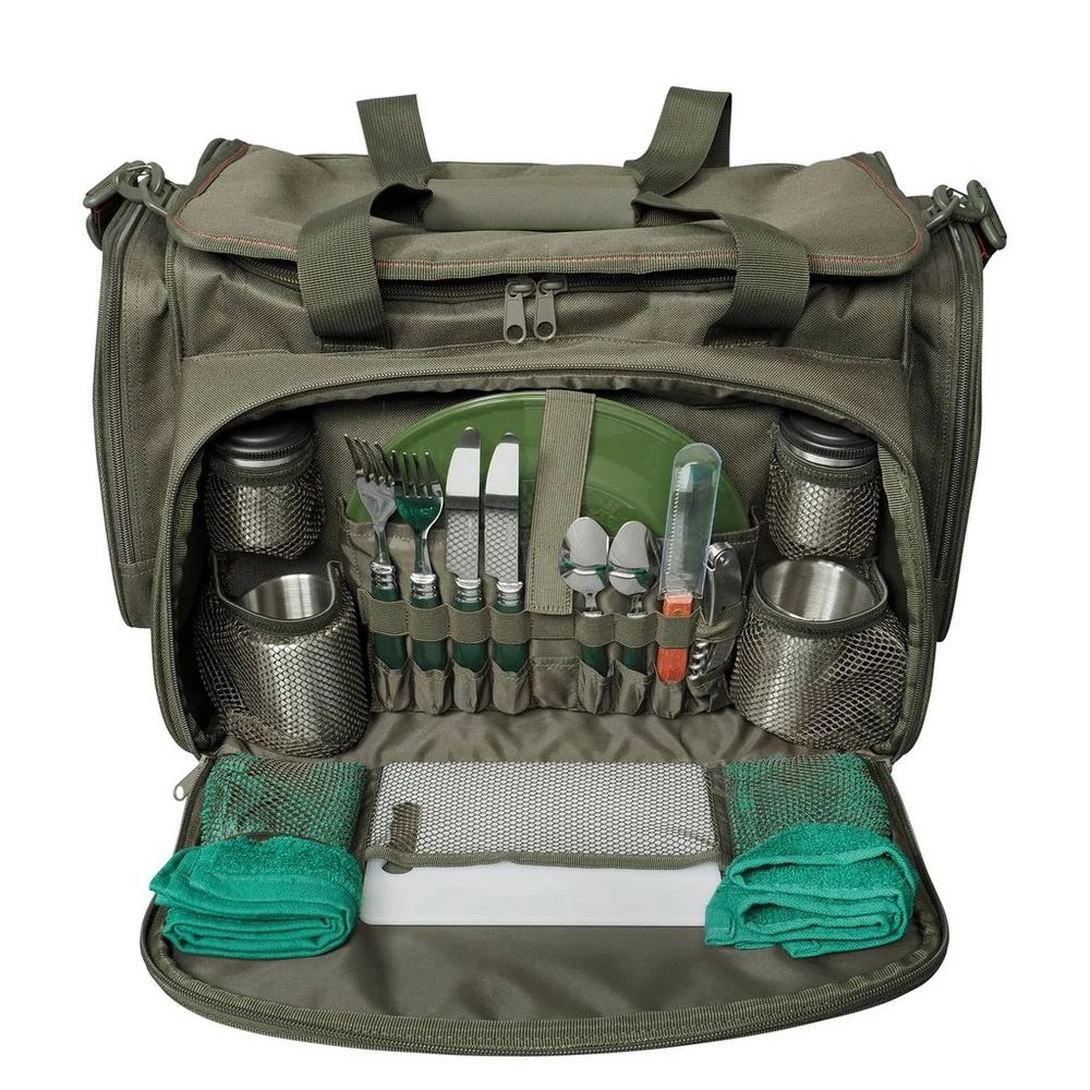 JRC Defender II Session Cooler Food Bag thermo táska étkészlettel