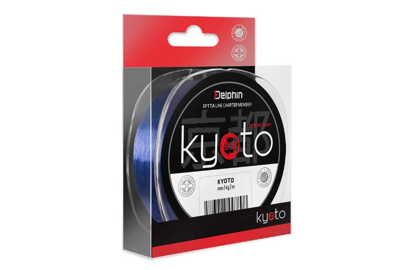 DELPHIN KYOTO kék színű monofil zsinór 0,20mm/300m