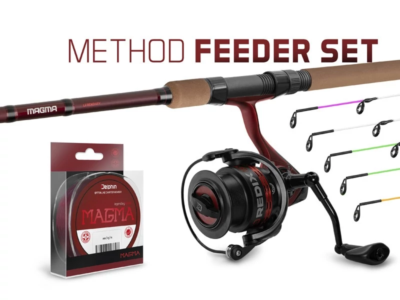 DELPHIN METHOD Feeder szett 360cm/215g+6T+0,203mm