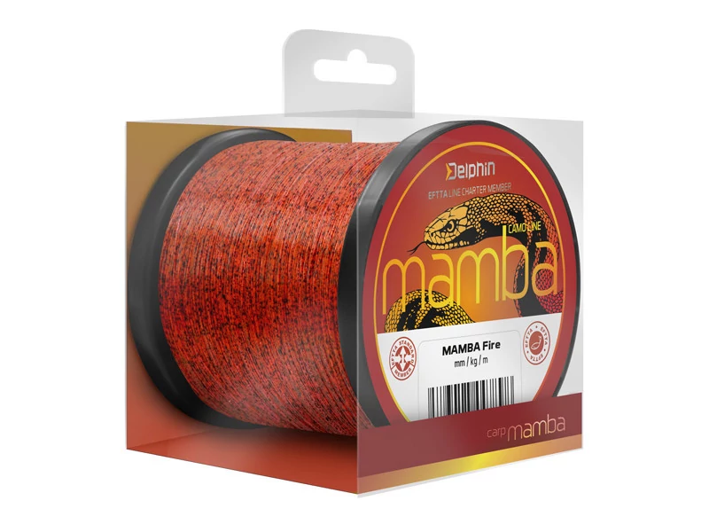 DELPHIN MAMBA Carp Fire 0,34mm/8,1kg/300m pontyozó zsinór