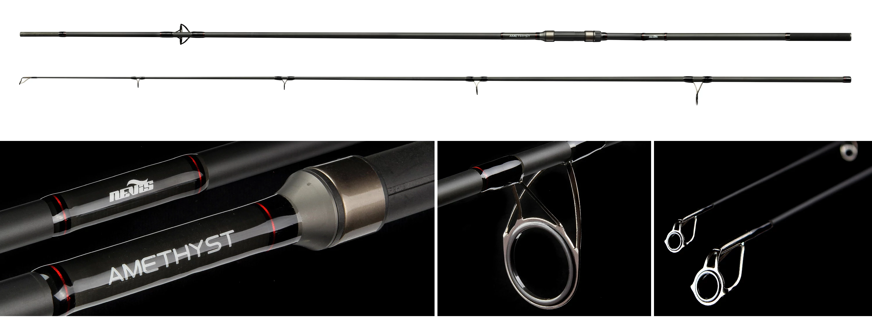 NEVIS Amethyst 360 3,5Lbs 2részes Pontyozó bot