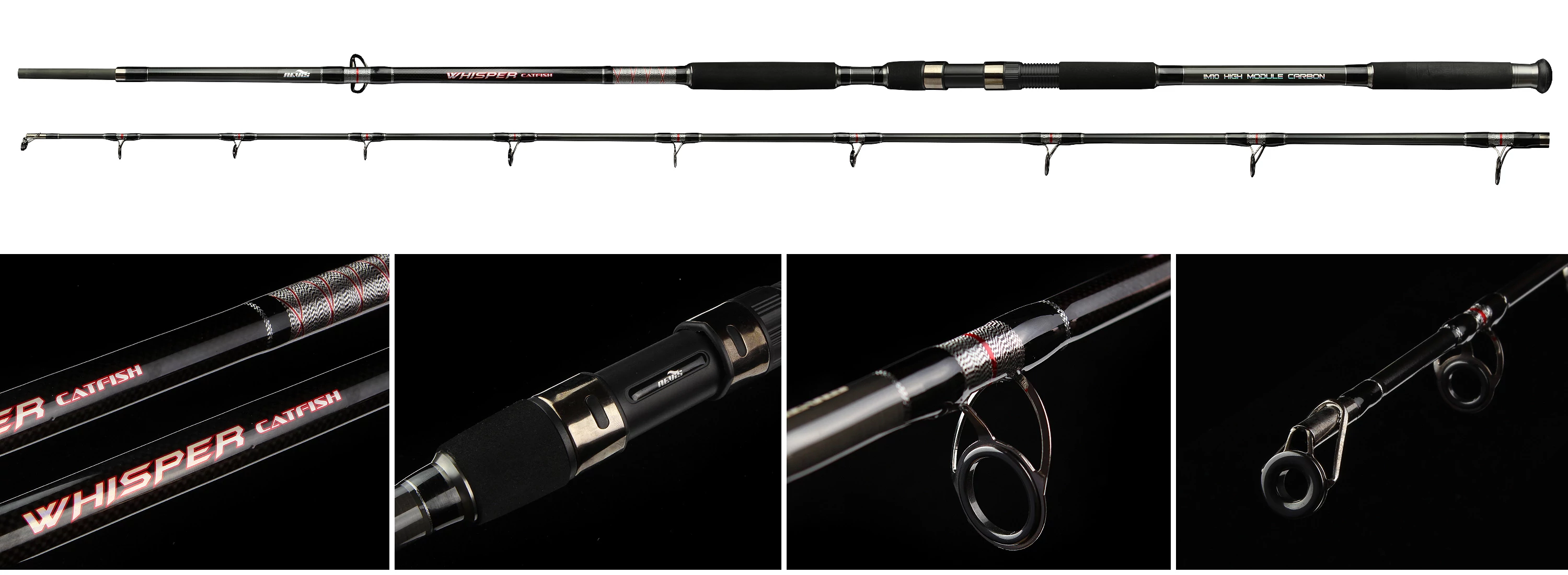 NEVIS Whisper Catfish Harcsázó Bot 285cm 200-400g
