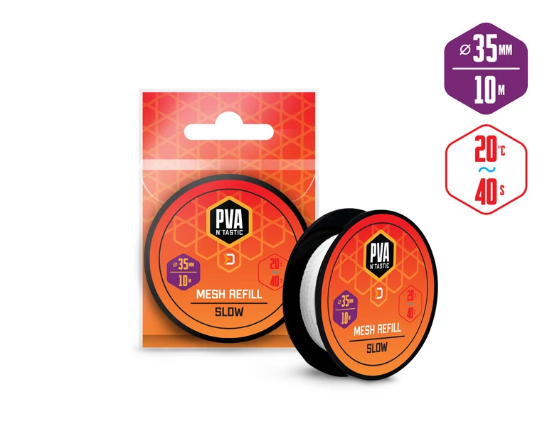 DELPHIN PVA n ́tastic tartalék háló/10m- 35mm oldódó PVA háló