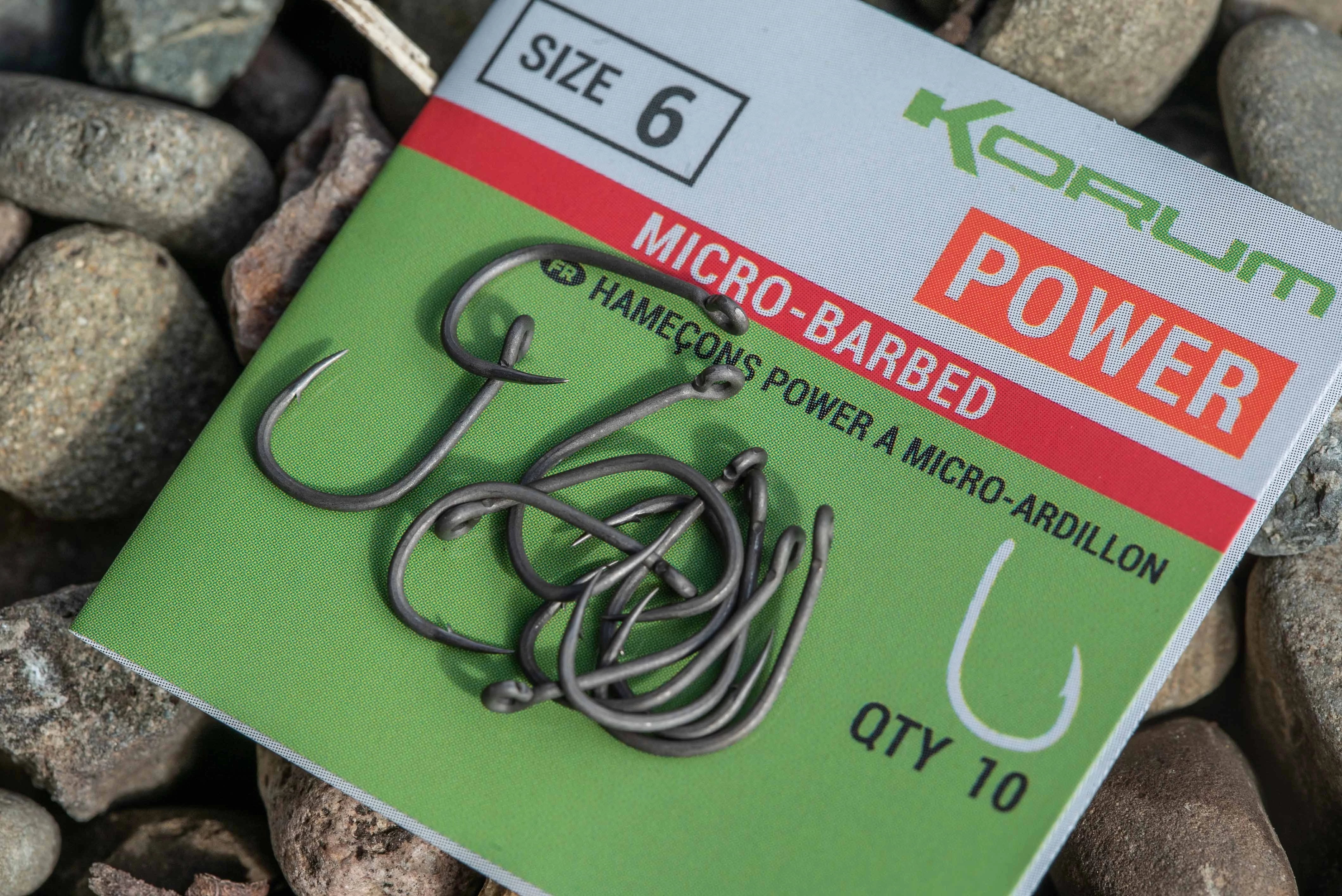 KORUM XPERT POWER Micro Barbed horog 12-es