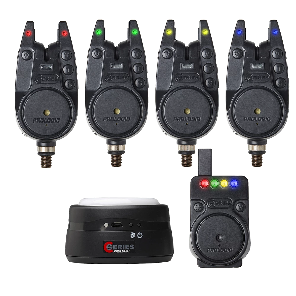 PROLOGIC C-SERIES ALARM 4+1+1 Red/Green/Yellow/Blue Elektromos kapásjelző szett