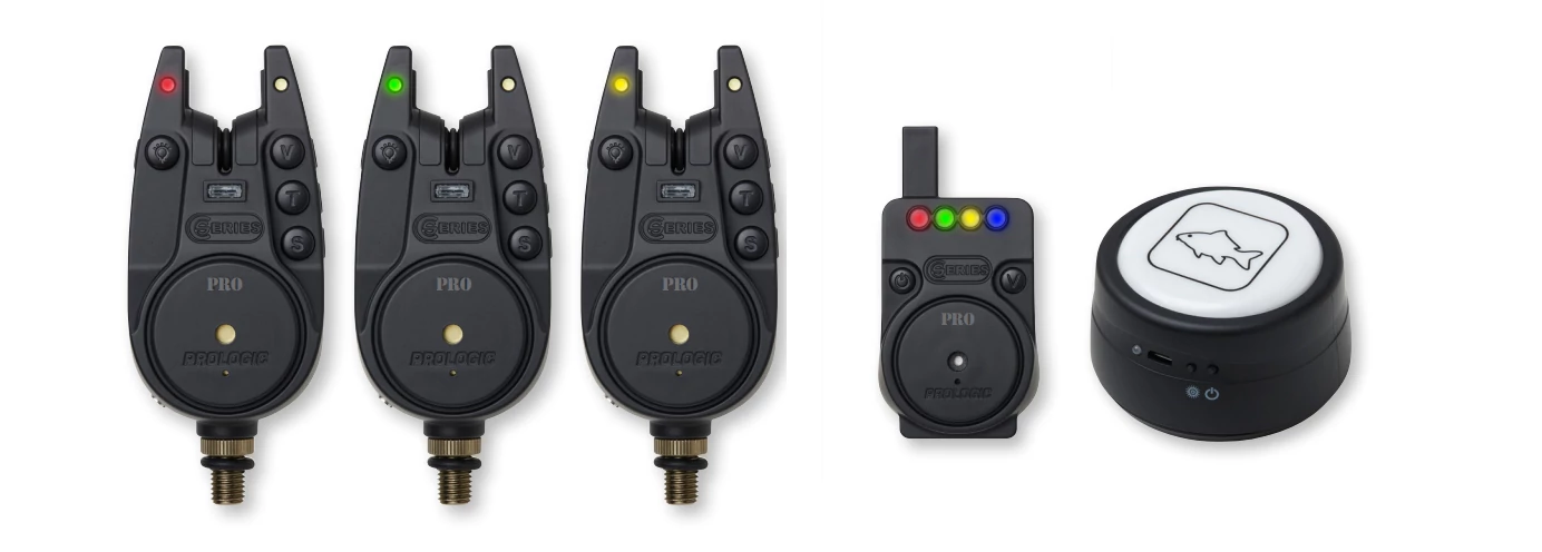PROLOGIC C-SERIES PRO ALARM SET 3+1+1 Red/Green/Yellow elektromos kapásjelző szett