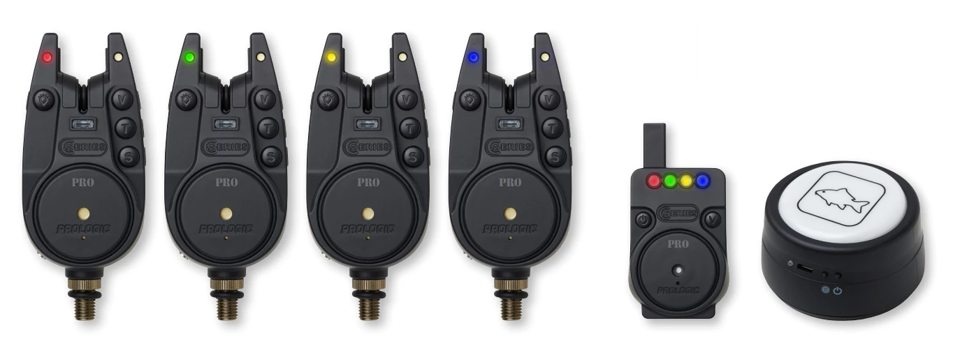 PROLOGIC C-SERIES PRO ALARM SET 4+1+1 Red/Green/Yellow/Blue elektromos kapásjelző szett
