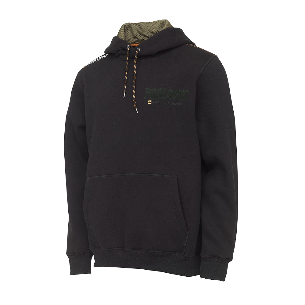 PROLOGIC CARP LOGO HOODIE BLACK INK L-es kapucnis pulóver