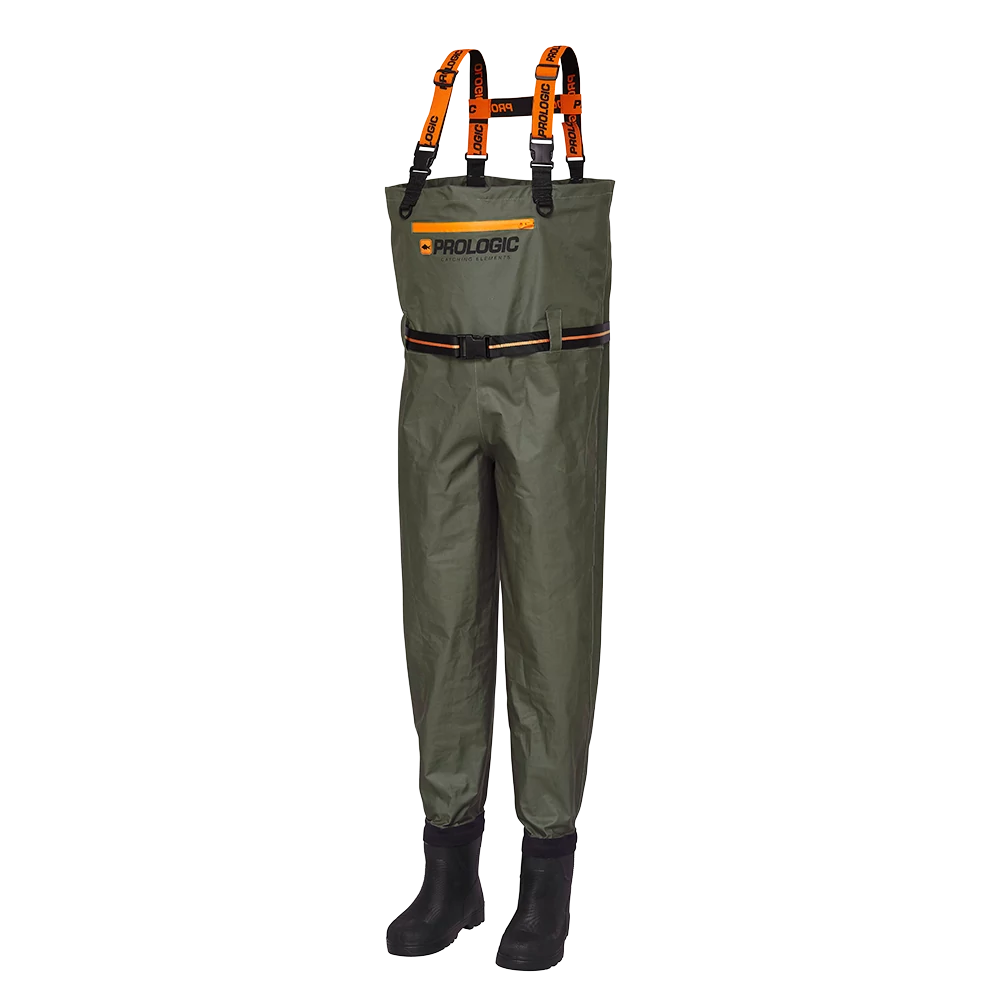 PROLOGIC INSPIRE CHEST BOOTFOOT WADER EVA SOLE L 42-43 melles gázlócsizma