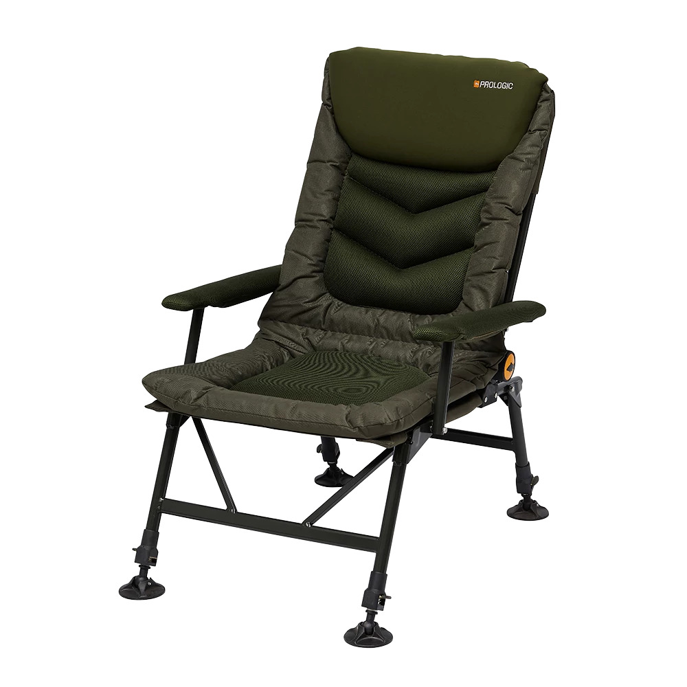 PROLOGIC INSPIRE RELAX RECLINER CHAIR WITH ARMRESTS 140KG horgász fotel