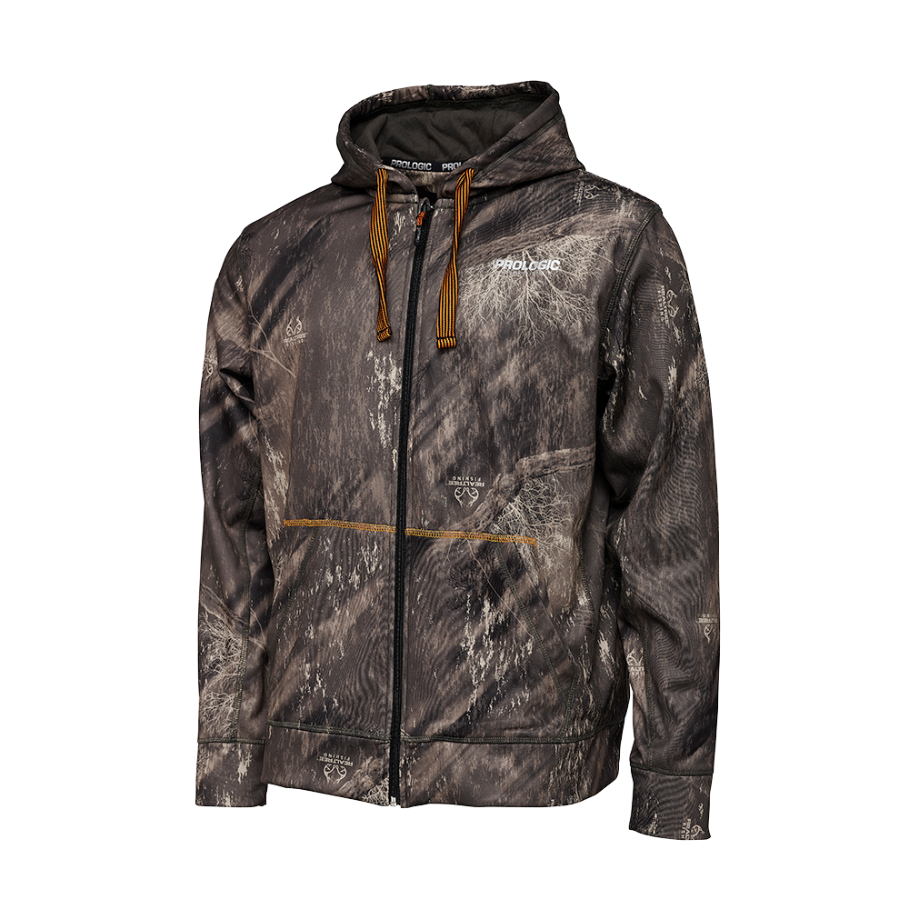 PROLOGIC REALTREE FISHING ZIP HOODIE kapucnis pulóver M-es